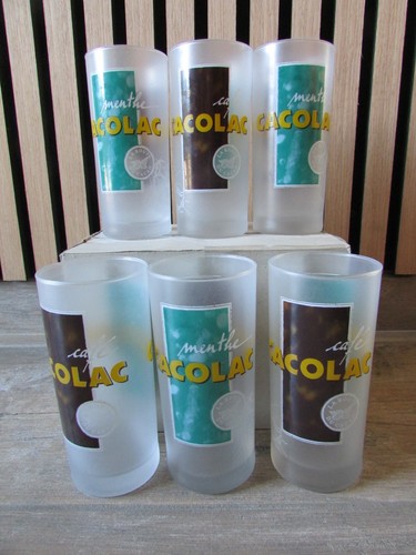 Lot verres à cacolac - 6,